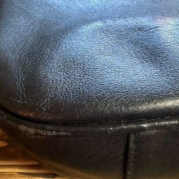 Gucci Bamboo handbag leather black 2way - Picture 7 of 8